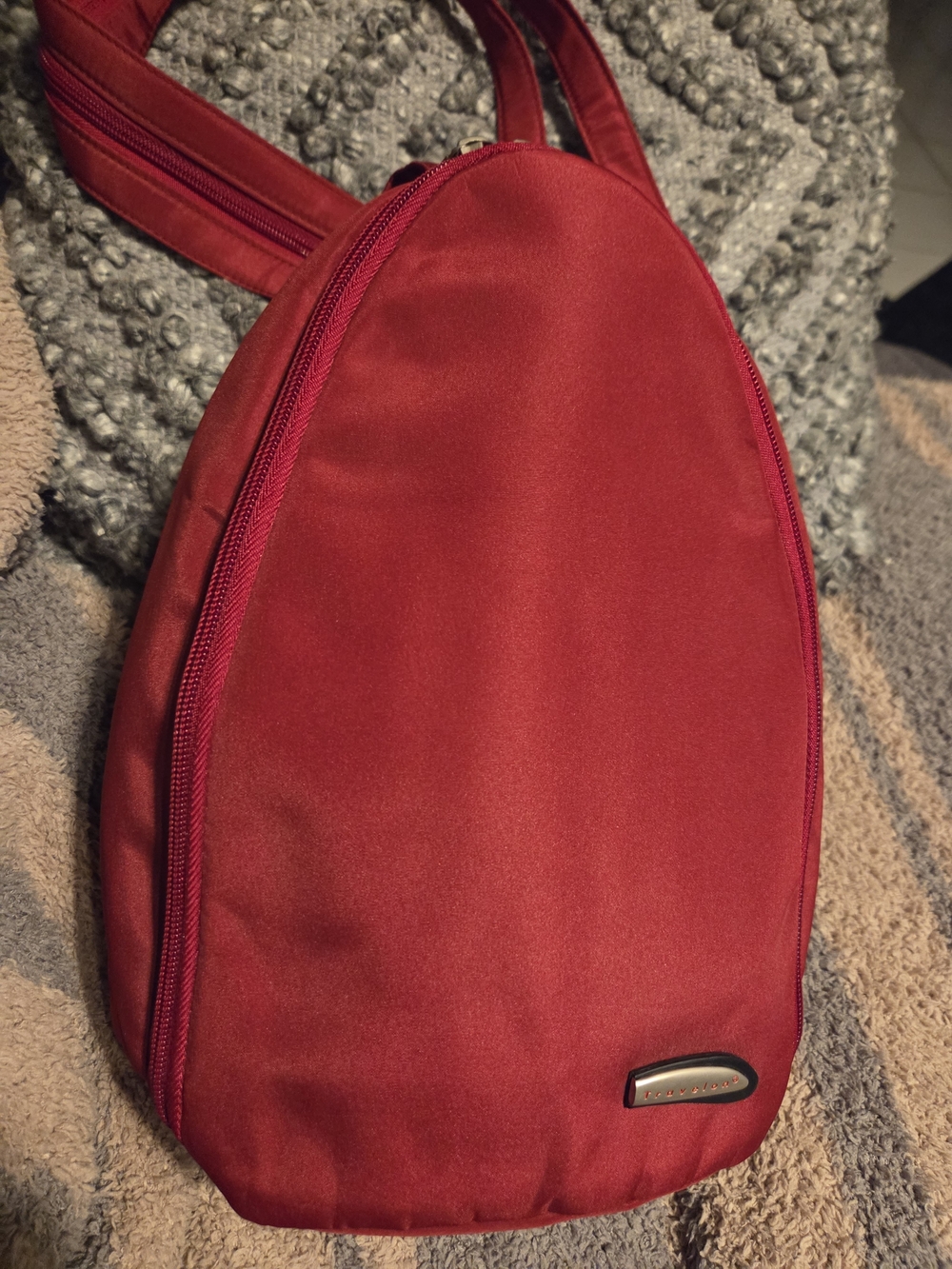 Travelon Red Sling Belt Bag